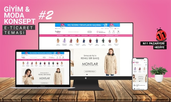 Giyim & Moda E-ticaret Modeli V2