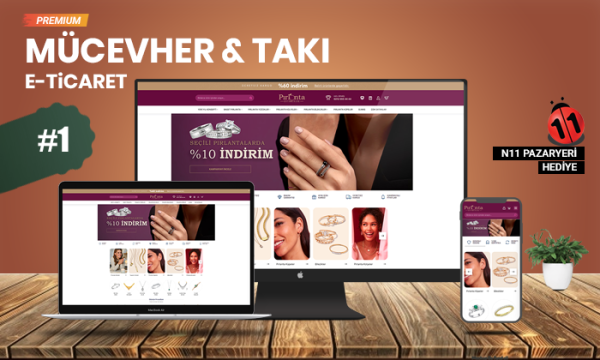 Mücevher & Takı E-Ticaret Modeli V1