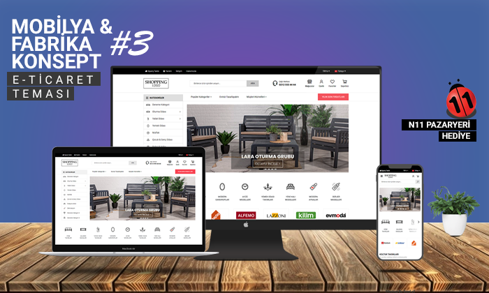 Mobilya Satış E-ticaret Modeli V3