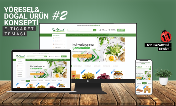 Yöresel & Doğal Ürün E-ticaret Modeli V2