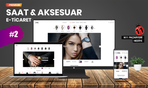 Saat & Aksesuar E-Ticaret Modeli V2