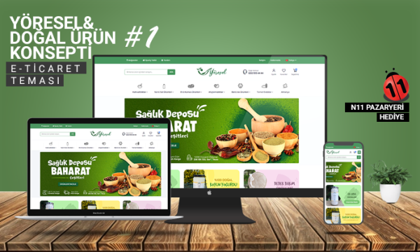 Yöresel & Doğal Ürün E-ticaret Modeli V1