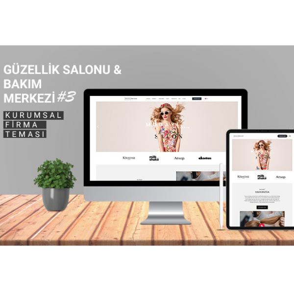 Kuaför-Güzellik-Bakım Merkezi Sitesi V3.1