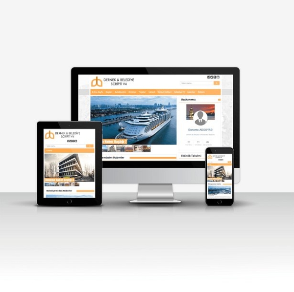 Dernek & Belediye Sitesi V4